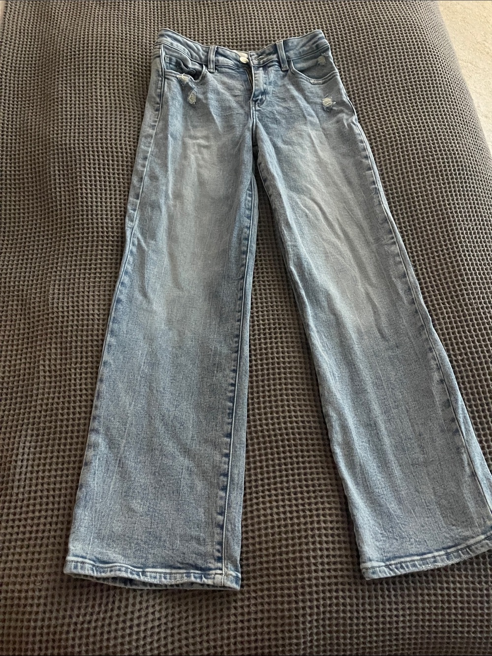 BKE Light Blue Flared Kids Jeans